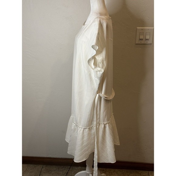 Vince Camuto Sheath Dress With Waist Tie Size 22W BD2432 - Picture 4 of 13